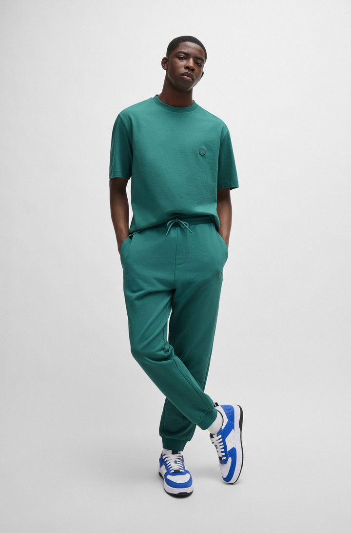 HUGO T-Shirts Regular Fit in Cotton - NILEY 10257318 01-50519984- Concorde Fashion#color_green-313