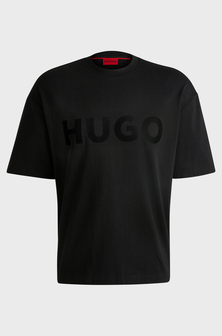 HUGO T-Shirts Oversize Fit in Cotton - DINKEE 10259511 01-50525765- Concorde Fashion#color_black-001