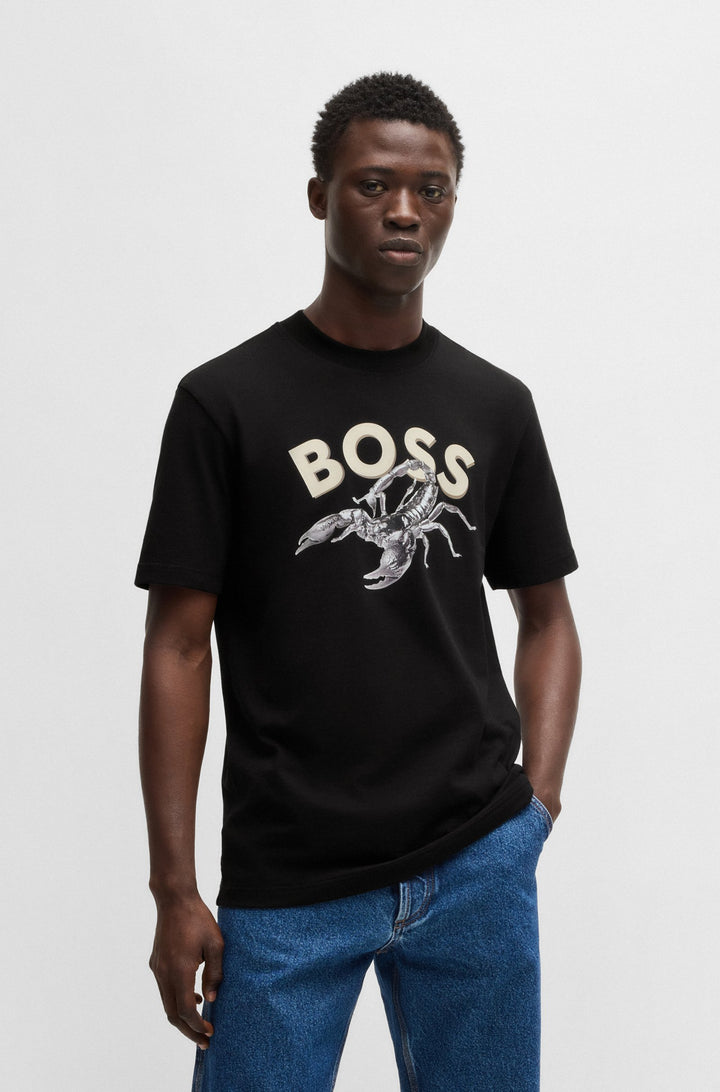 BOSS T-Shirts Regular Fit - TE_BOSSFISH 50539196- Concorde Fashion#color_black-001