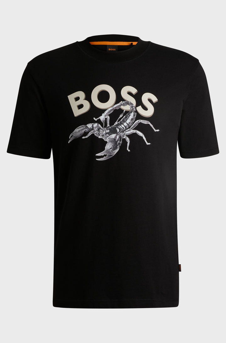 BOSS T-Shirts Regular Fit - TE_BOSSFISH 50539196- Concorde Fashion#color_black-001