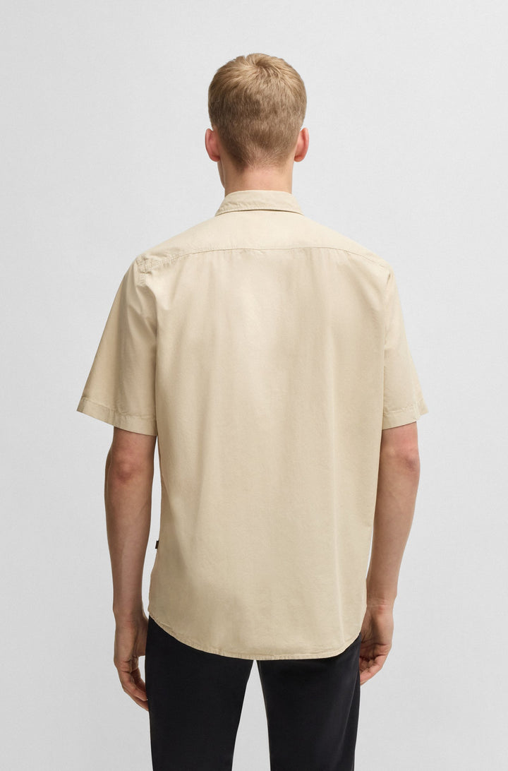 BOSS Casual Shirts Regular Fit - RELEGANT_6-SHORT_M 50537331- Concorde Fashion#color_beige-271