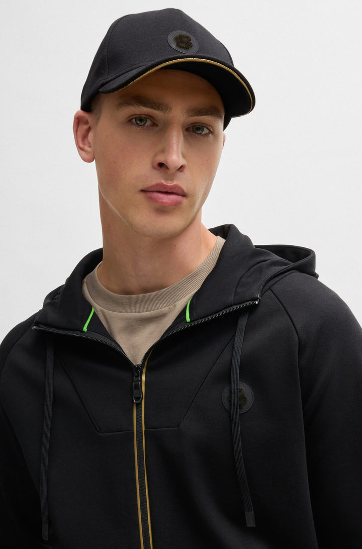 BOSS Hats  in Cotton Mix - PYER-B-ICON-REFLECT 10261146 01-50533359- Concorde Fashion#color_black-001