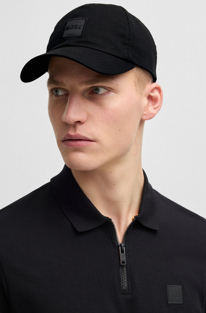 BOSS Hats  in Cotton - DERREL-PL 10261155 01-50535555- Concorde Fashion#color_black-001
