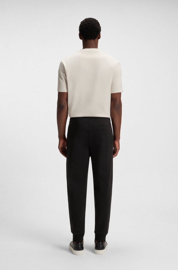 BOSS Jogging Pants Regular Fit in Cotton Mix - C-LOCSIN 01 10262912 01-50520322- Concorde Fashion#color_black-002