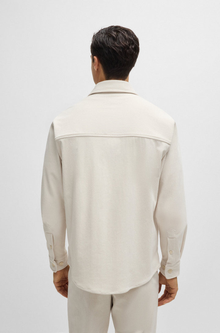 BOSS Casual Shirts Relaxed Fit in Polyester - P-OWEN-2PP-C1-244 10265353 01-50527770- Concorde Fashion#color_white-131