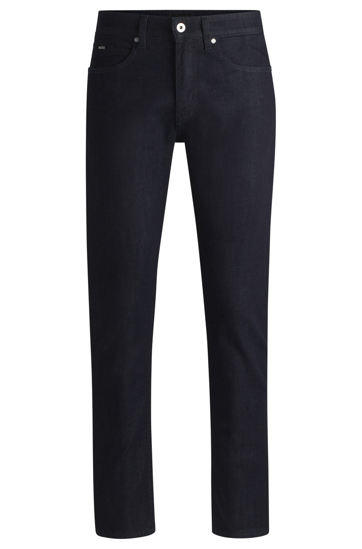 BOSS Jeans Slim Fit in Cotton Mix - H-DELAWARE 10265599 01-50527038- Concorde Fashion#color_navy-402