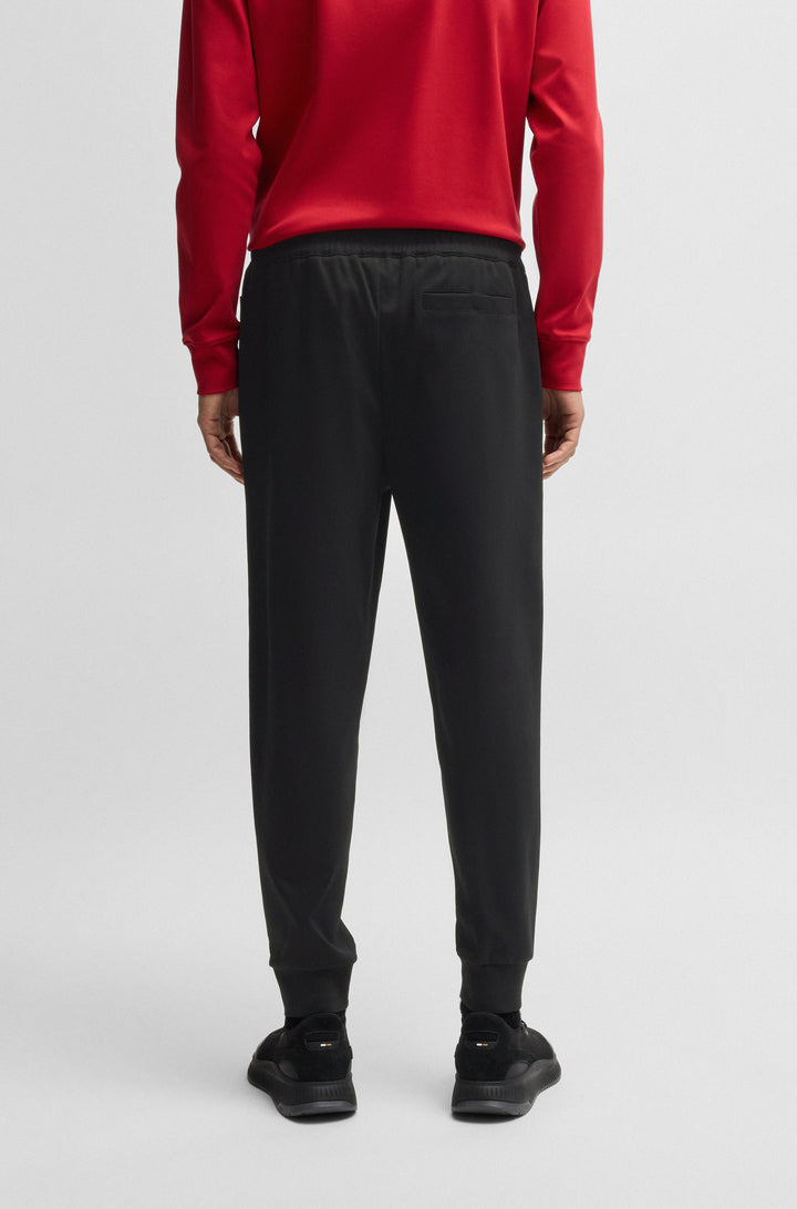 BOSS Jogging Pants Regular Fit in Cotton - C-LAMONT 10266285 01-50534515- Concorde Fashion#color_black-001