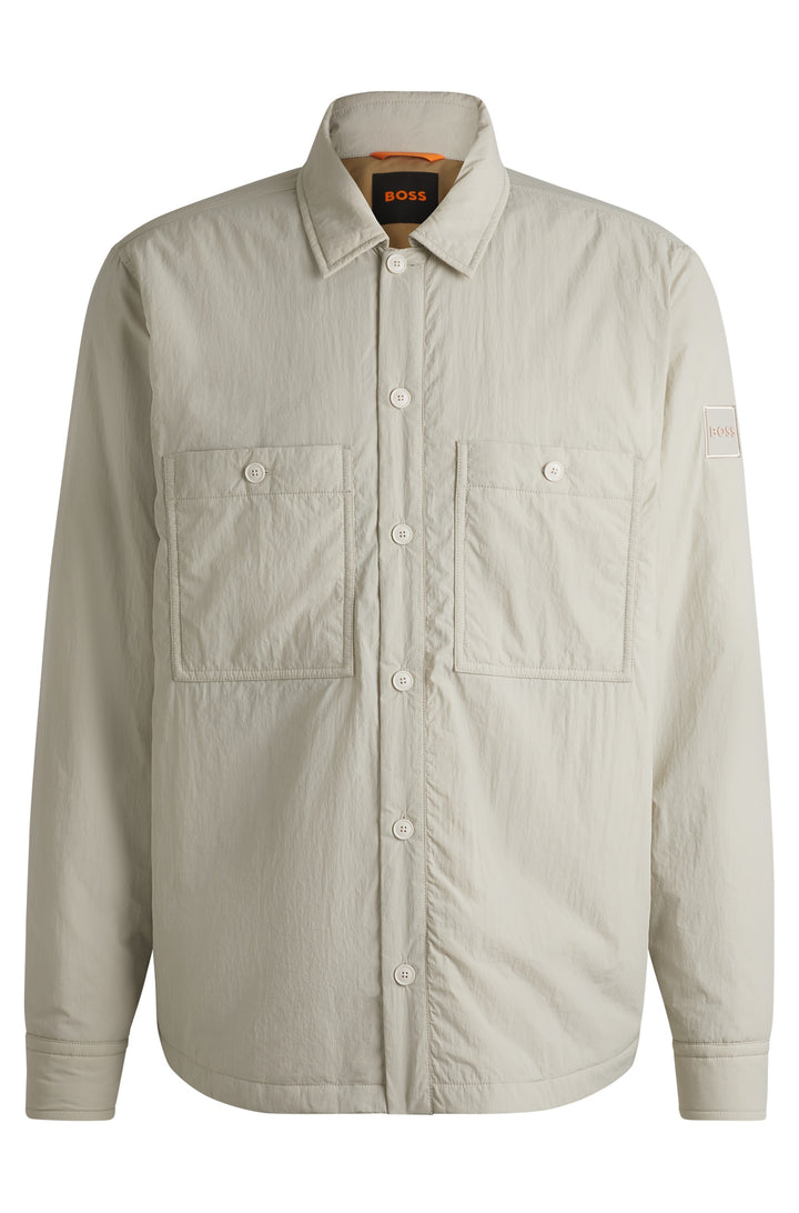 BOSS Casual Shirts Oversize Fit in Nylon - LOCKY_2_M 10266314 01-50530908- Concorde Fashion#color_beige-271
