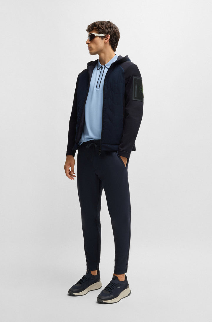 BOSS Casual Jackets Regular Fit in Nylon - K_DESERT_HY 10266408 01-50528762- Concorde Fashion#color_navy-402