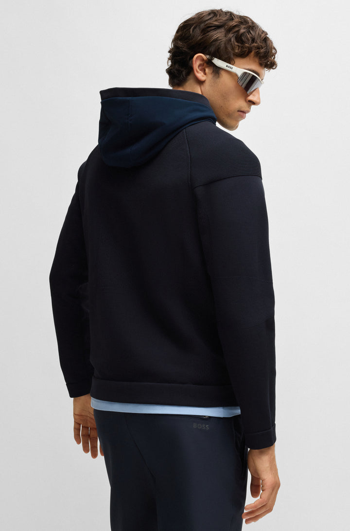 BOSS Casual Jackets Regular Fit in Nylon - K_DESERT_HY 10266408 01-50528762- Concorde Fashion#color_navy-402