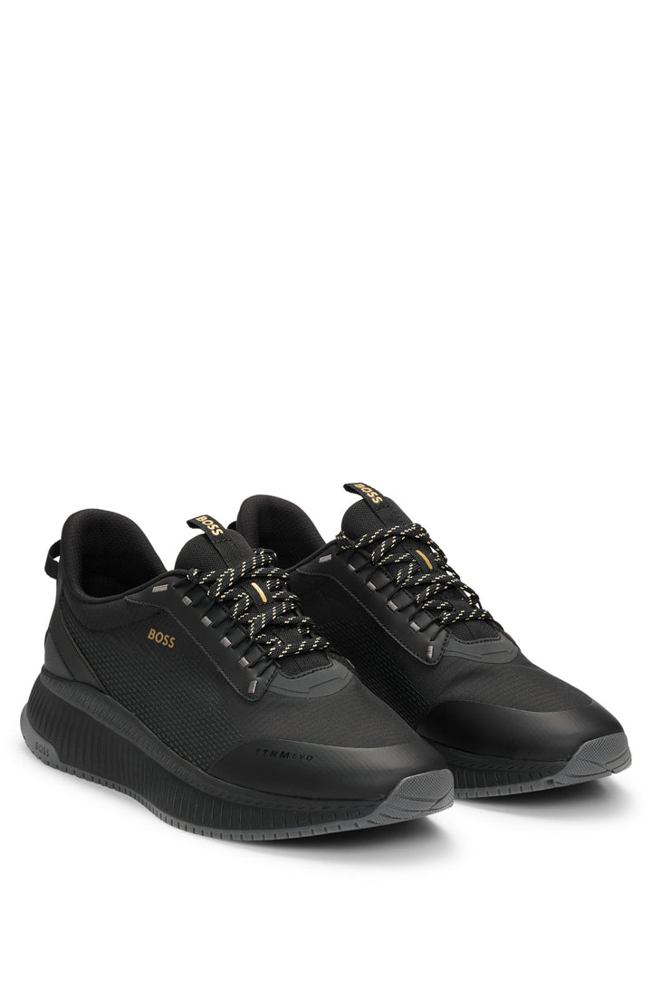 BOSS Sneakers  in Polyester - TTNM EVO_RUNN_RSTH 10266589 01-50529544- Concorde Fashion#color_black-007