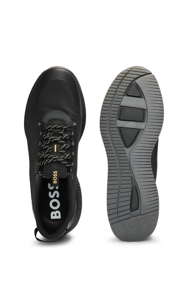 BOSS Sneakers  in Polyester - TTNM EVO_RUNN_RSTH 10266589 01-50529544- Concorde Fashion#color_black-007