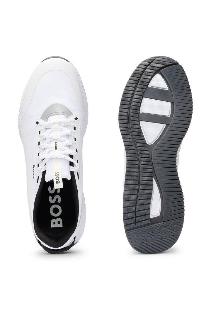 BOSS Sneakers  in Polyester - TTNM EVO_RUNN_RSTH 10266589 01-50529544- Concorde Fashion#color_white-121