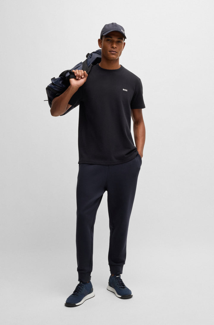 BOSS T-Shirts Regular Fit in Cotton - TADDY 10266738 01-50529941- Concorde Fashion#color_navy-402