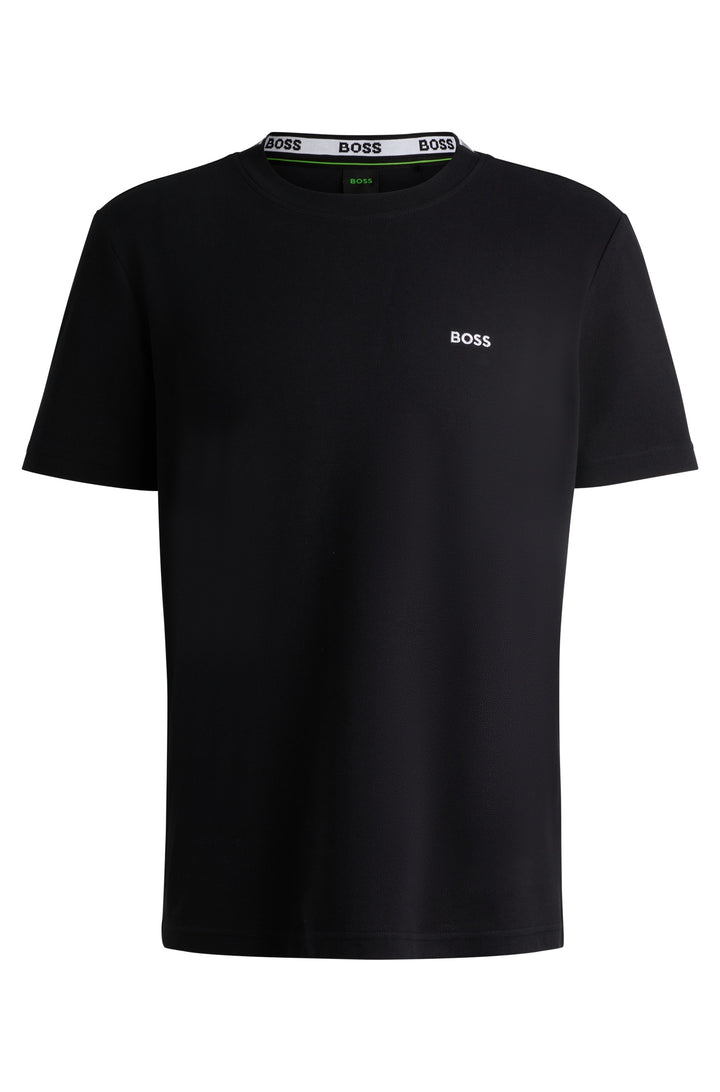 BOSS T-Shirts Regular Fit in Cotton - TADDY 10266738 01-50529941- Concorde Fashion#color_navy-402