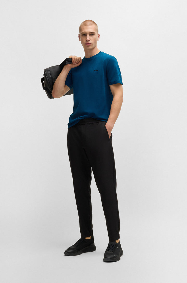 BOSS T-Shirts Regular Fit in Cotton - TADDY 10266738 01-50529941- Concorde Fashion#color_blue-494