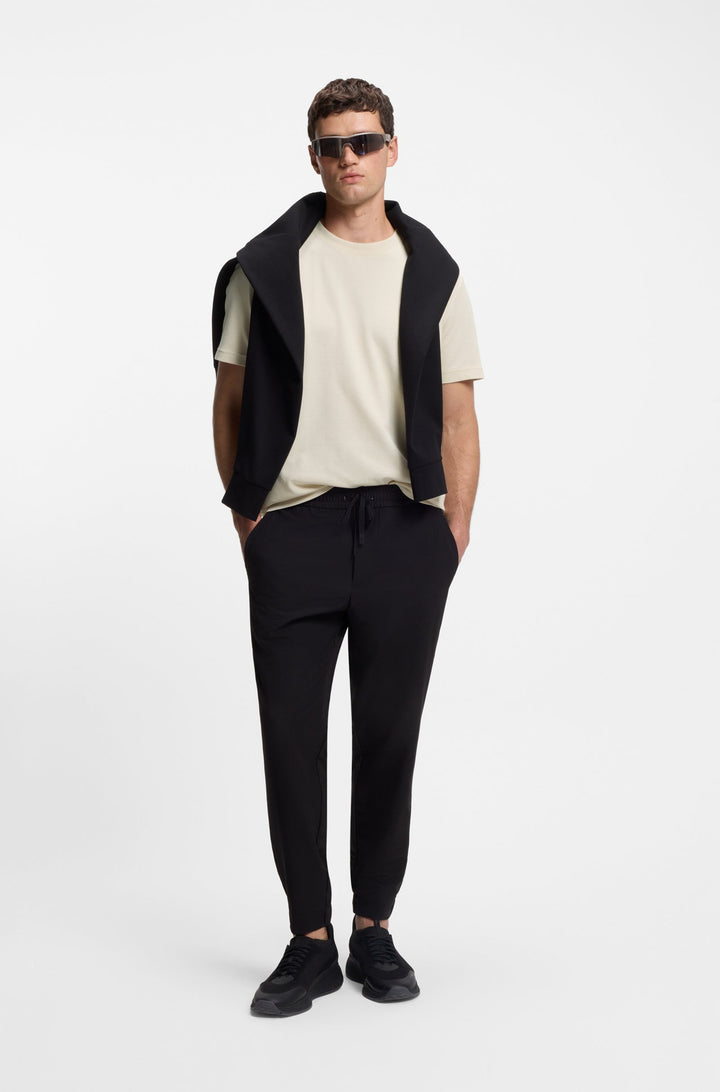 BOSS T-Shirts Regular Fit in Cotton - TADDY 10266738 01-50529941- Concorde Fashion#color_white-133