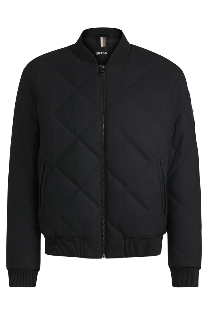 BOSS Casual Jackets Regular Fit in Polyester Mix - C-CONTER 10268300 01-50530346- Concorde Fashion#color_black-001