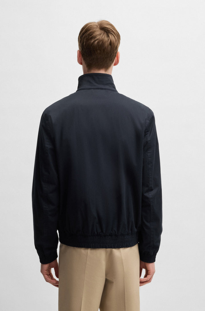 BOSS Casual Jackets Regular Fit in Cotton Mix - H-COINER 10268542 01-50531233- Concorde Fashion#color_navy-404