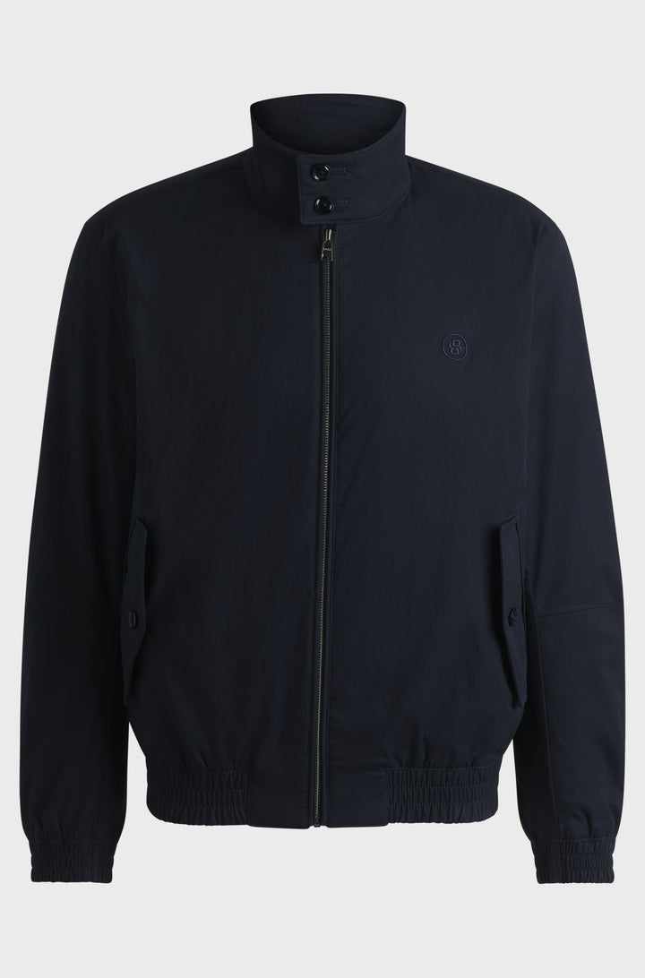 BOSS Casual Jackets Regular Fit in Cotton Mix - H-COINER 10268542 01-50531233- Concorde Fashion#color_navy-404