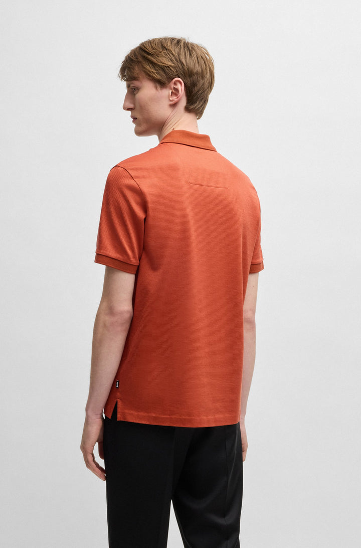 BOSS Polos Regular Fit in Cotton - H-PARLAY 432 10269508 01-50532246- Concorde Fashion#color_orange-806
