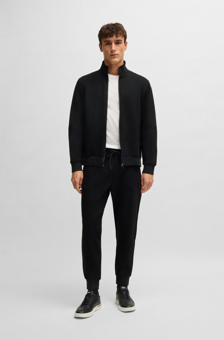 BOSS Sweatshirts Regular Fit in Cotton Mix - H-SHEPHERD 10269641 01-50532755- Concorde Fashion#color_black-001