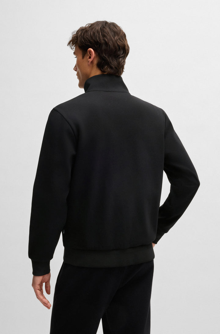 BOSS Sweatshirts Regular Fit in Cotton Mix - H-SHEPHERD 10269641 01-50532755- Concorde Fashion#color_black-001