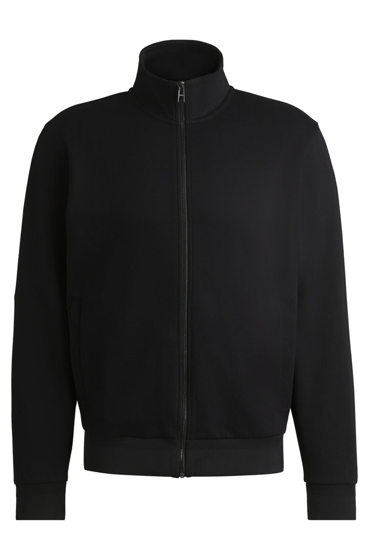 BOSS Sweatshirts Regular Fit in Cotton Mix - H-SHEPHERD 10269641 01-50532755- Concorde Fashion#color_black-001