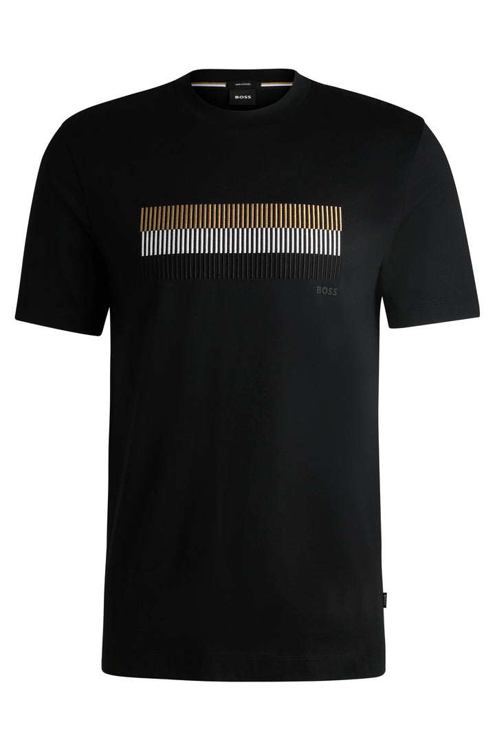 BOSS T-Shirts Regular Fit in Cotton - C-THOMPSON 209 10269642 01-50531862- Concorde Fashion#color_black-001