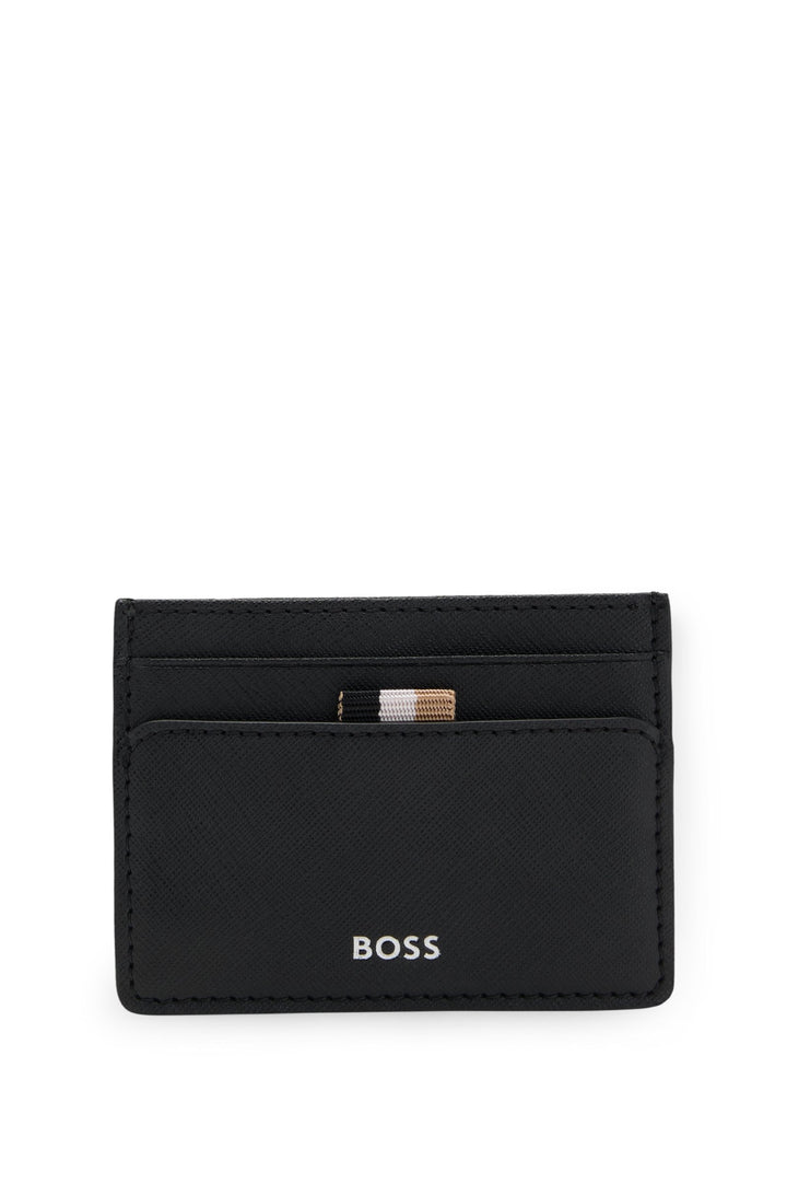BOSS Wallets  - ZAIR_CARD HOLDER N. 50536751- Concorde Fashion#color_black-001