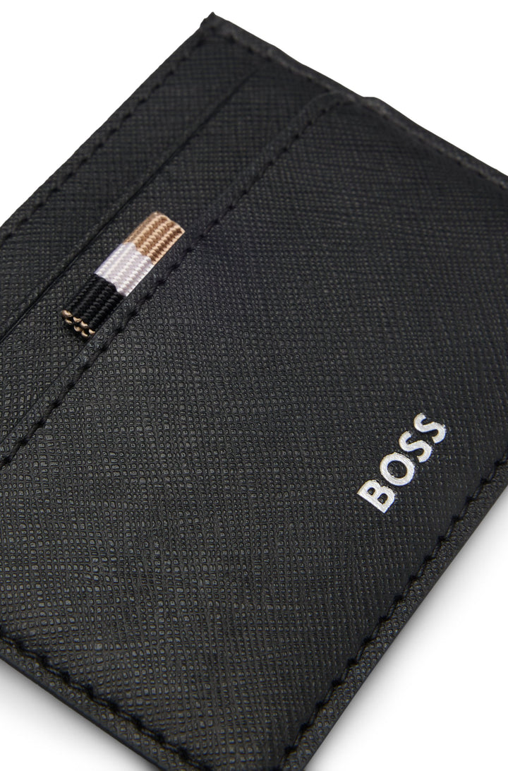 BOSS Wallets  - ZAIR_CARD HOLDER N. 50536751- Concorde Fashion#color_black-001