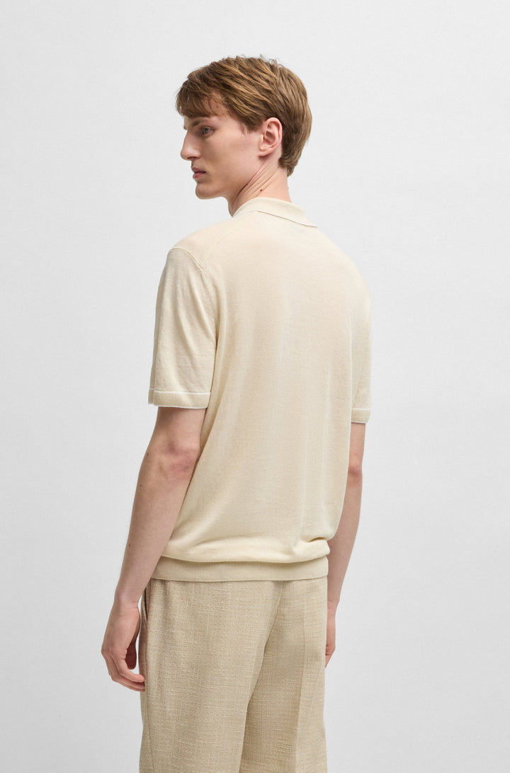 BOSS Sweaters Regular Fit - H-JIOVANOTTO 50537640- Concorde Fashion#color_white-131