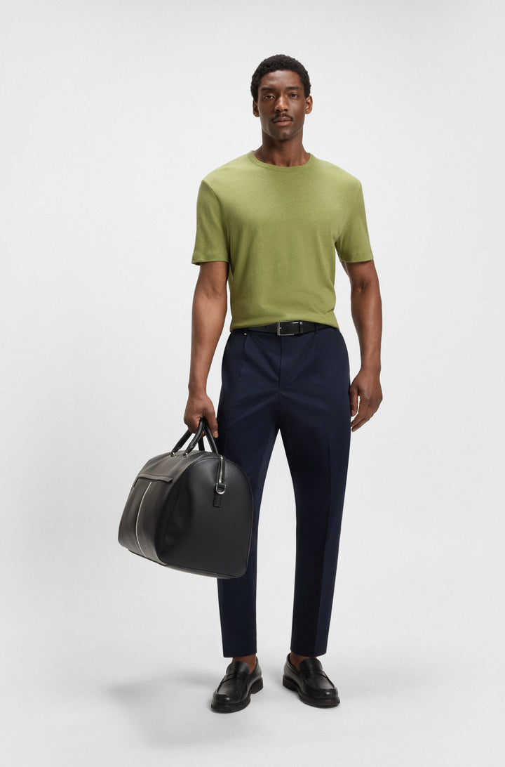 BOSS T-Shirts Regular Fit in Cotton Mix - H-TAUT 28 10270466 01-50537498- Concorde Fashion#color_green-311