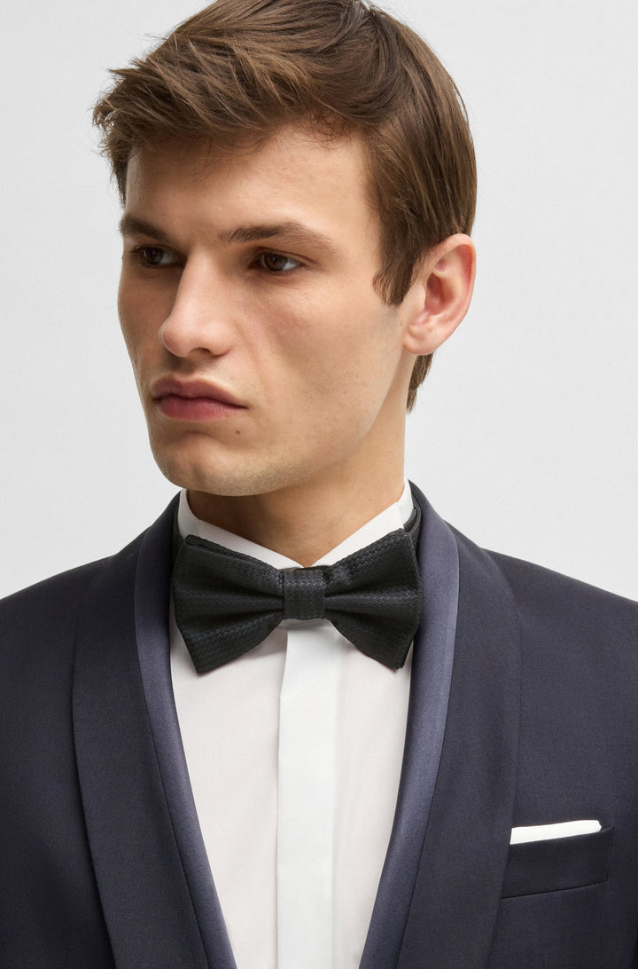 BOSS Ties  - H-B.TIE BIGIOTTO 242 50539004- Concorde Fashion#color_navy-404