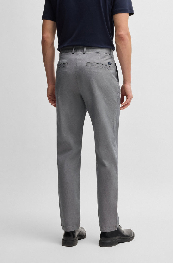 BOSS Trousers Regular Fit in Cotton Mix - H-KANE 10270631 01-50540906- Concorde Fashion#color_navy-404