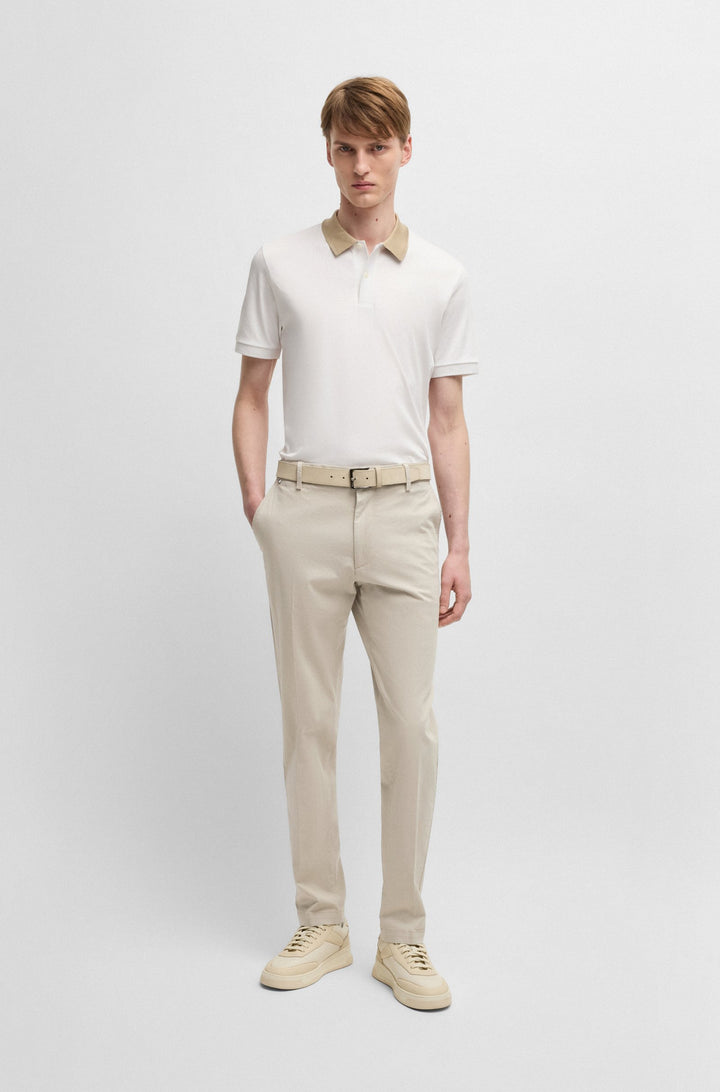 BOSS Trousers Regular Fit in Cotton Mix - H-KANE 10270631 01-50540906- Concorde Fashion#color_beige-275