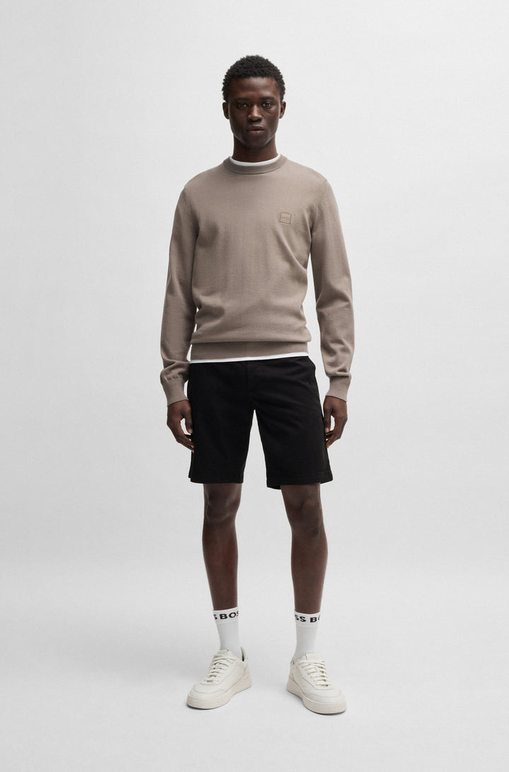 BOSS Shorts  - CHINO-SLIM-SHORTS 50536723- Concorde Fashion#color_black-001