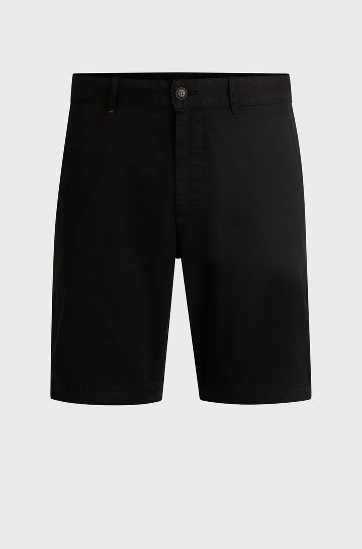 BOSS Shorts  - CHINO-SLIM-SHORTS 50536723- Concorde Fashion#color_black-001