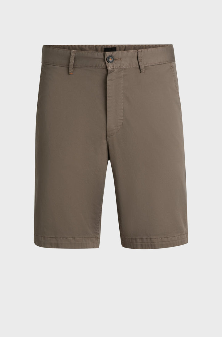 BOSS Shorts  - CHINO-SLIM-SHORTS 50536723- Concorde Fashion#color_beige-294