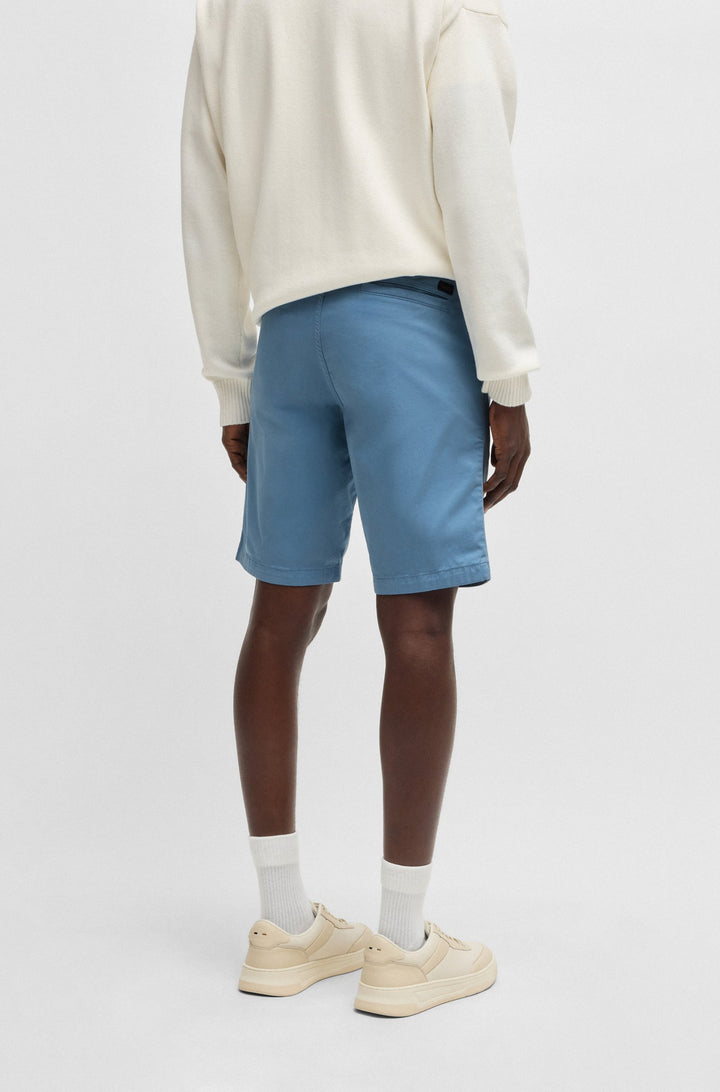 BOSS Shorts  - CHINO-SLIM-SHORTS 50536723- Concorde Fashion#color_blue-462