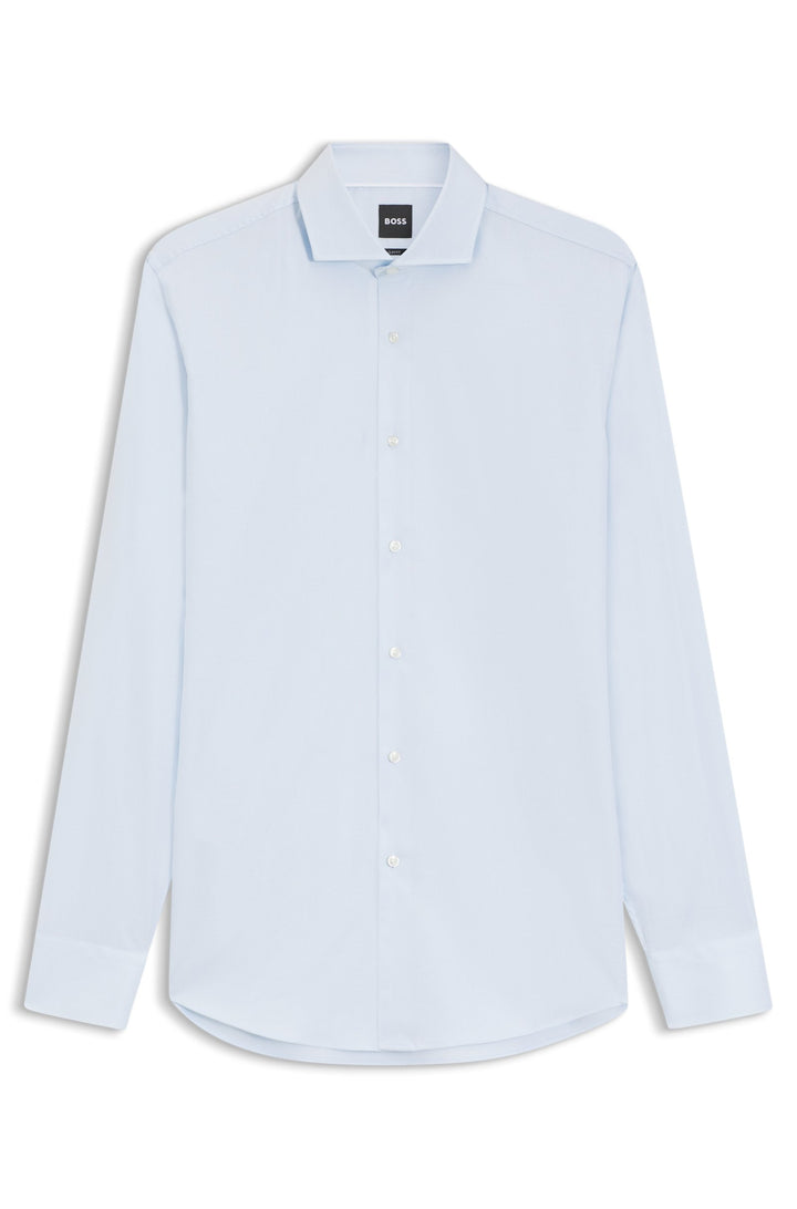 BOSS Formal Shirts Slim Fit - H-HANK-SPREAD-C1-222 50539203- Concorde Fashion#color_blue-450