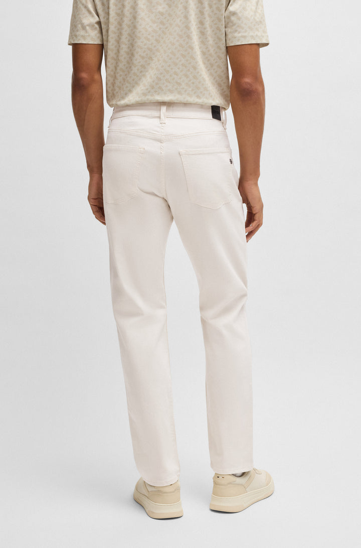 BOSS Jeans Regular Fit in Cotton Mix - P-RE.MAINE 10270705 01-50539018- Concorde Fashion#color_white-131