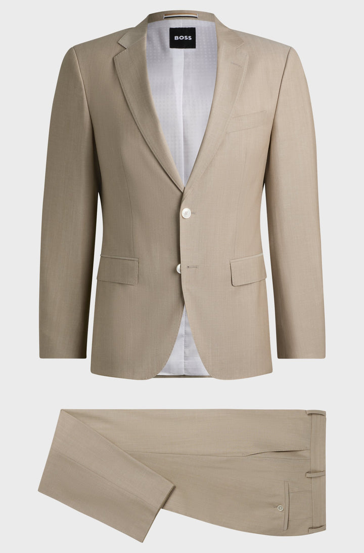 BOSS Suits Slim Fit - H-HUGE-2PCS-224 50540759- Concorde Fashion#color_beige-275