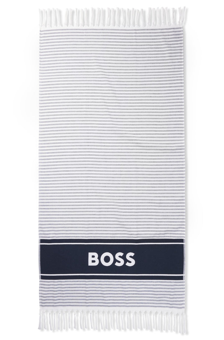 BOSS Towels  - RIVIERA_TOWEL 50540424- Concorde Fashion#color_navy-413