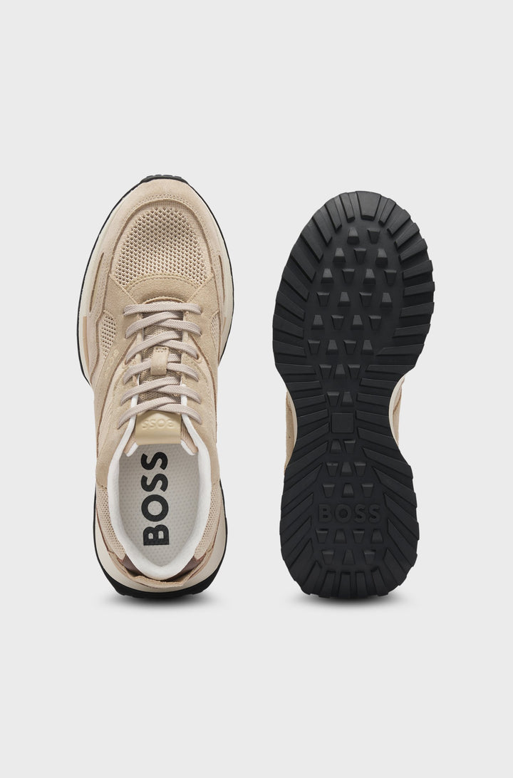 BOSS Sneakers  - JONAH_RUNN_KNSDBU 50542119- Concorde Fashion#color_beige-282