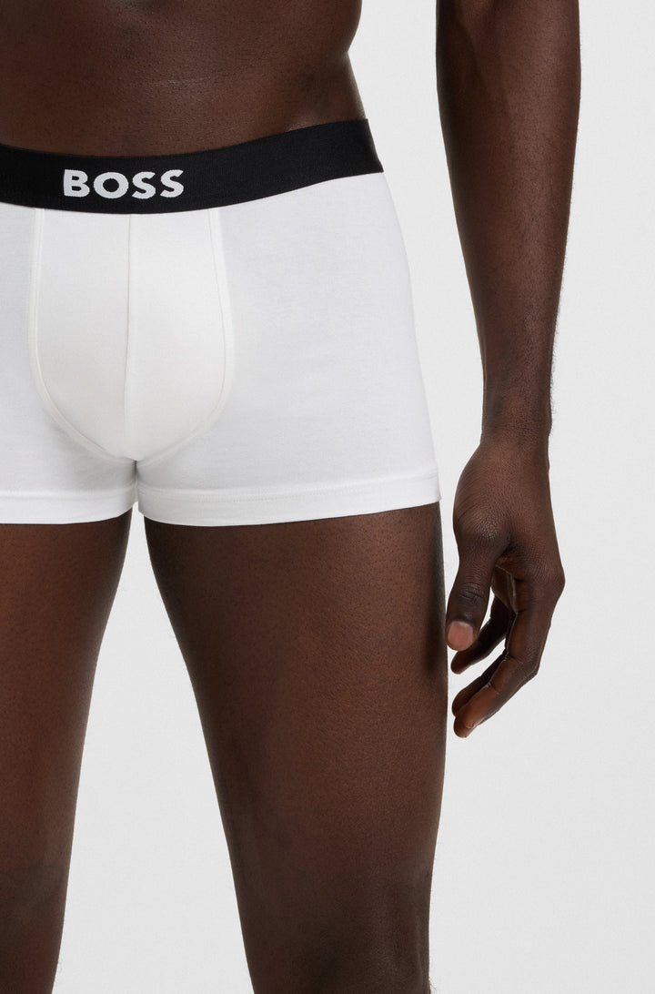BOSS Trunks  - TRUNK 3P BOSS ONE 50544263- Concorde Fashion#color_white-100