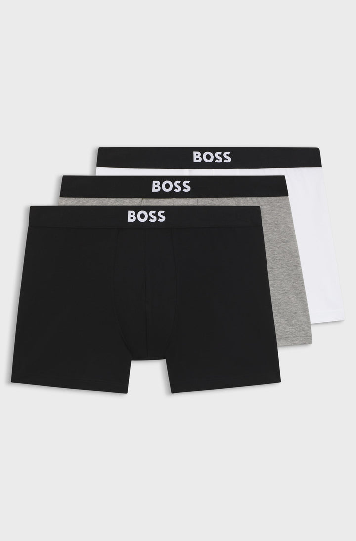 BOSS Boxers  - BOXERBR 3P BOSS ONE 50544272- Concorde Fashion#color_assorted-999