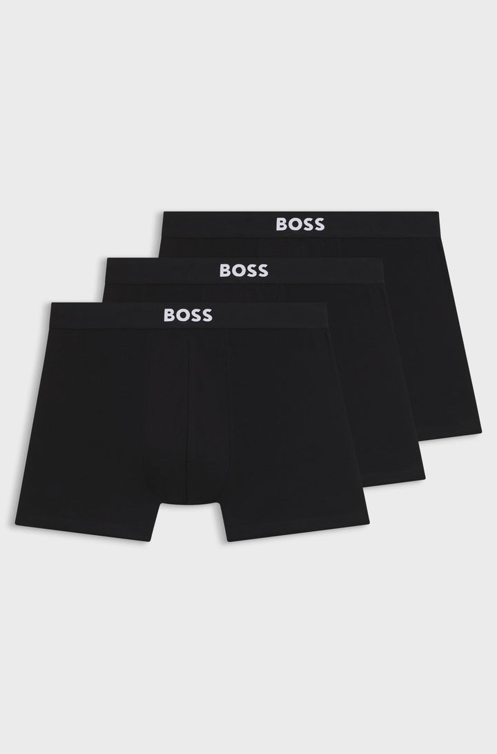 BOSS Boxers  - BOXERBR 3P BOSS ONE 50544272- Concorde Fashion#color_black-001