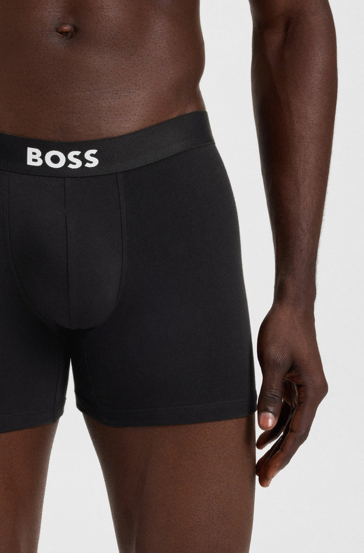 BOSS Boxers  - BOXERBR 3P BOSS ONE 50544272- Concorde Fashion#color_black-001