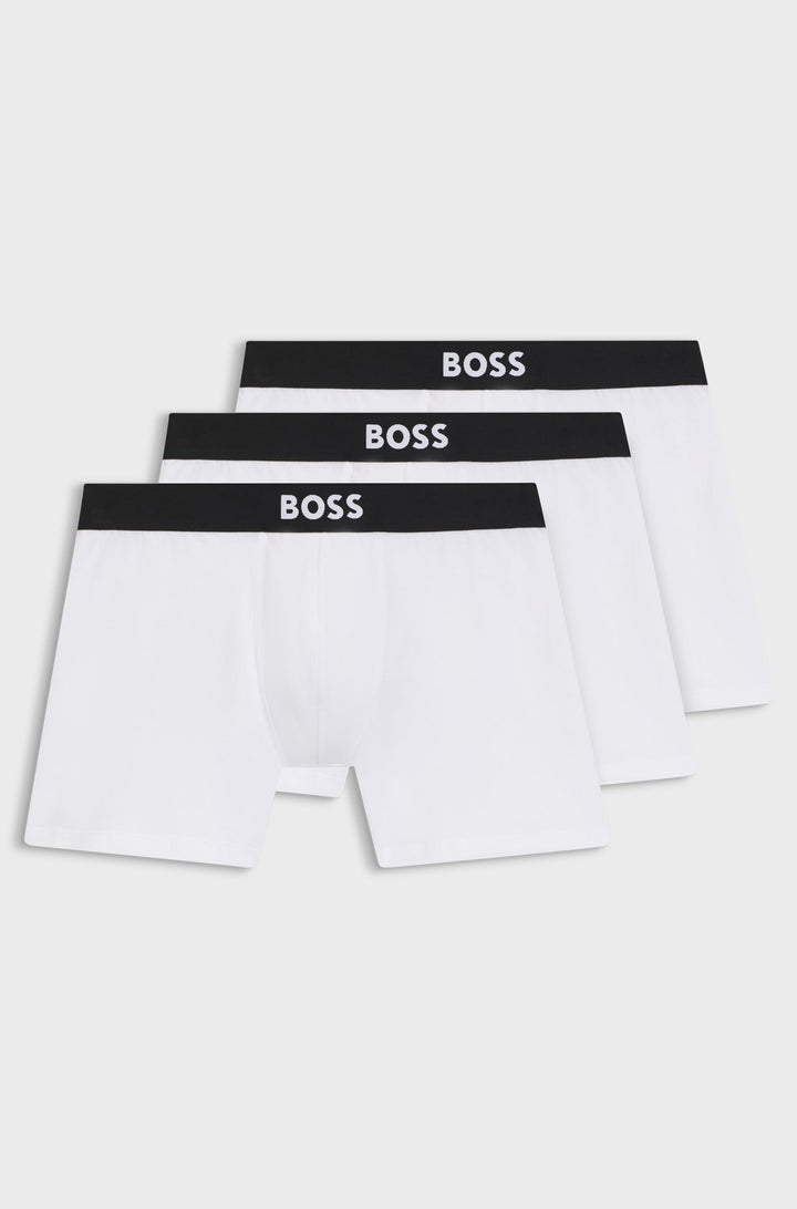 BOSS Boxers  - BOXERBR 3P BOSS ONE 50544272- Concorde Fashion#color_white-100